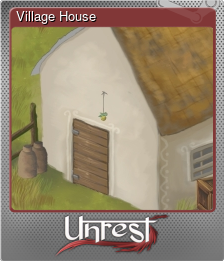 Series 1 - Card 6 of 6 - Village House