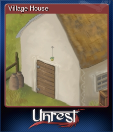 Series 1 - Card 6 of 6 - Village House