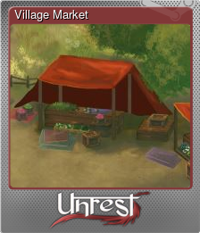 Series 1 - Card 1 of 6 - Village Market