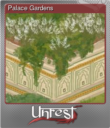 Series 1 - Card 3 of 6 - Palace Gardens