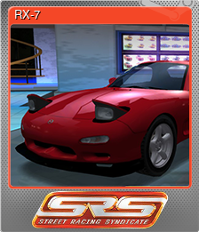 Series 1 - Card 1 of 5 - RX-7