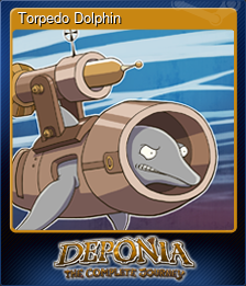 Series 1 - Card 4 of 8 - Torpedo Dolphin