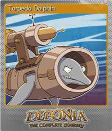 Series 1 - Card 4 of 8 - Torpedo Dolphin