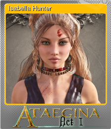 Series 1 - Card 5 of 10 - Isabella Hunter