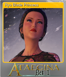 Series 1 - Card 9 of 10 - Ryo Blade Princess