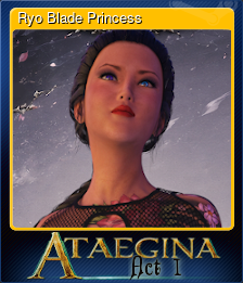Series 1 - Card 9 of 10 - Ryo Blade Princess