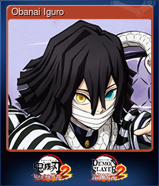 Series 1 - Card 3 of 5 - Obanai Iguro