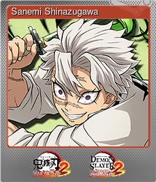 Series 1 - Card 4 of 5 - Sanemi Shinazugawa