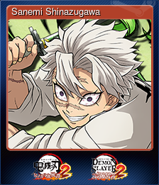 Series 1 - Card 4 of 5 - Sanemi Shinazugawa