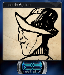 Series 1 - Card 2 of 5 - Lope de Aguirre