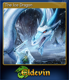 Series 1 - Card 4 of 10 - The Ice Dragon