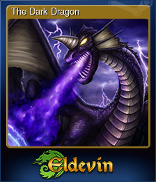 Series 1 - Card 3 of 10 - The Dark Dragon