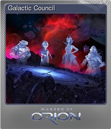 Series 1 - Card 1 of 9 - Galactic Council