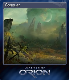Series 1 - Card 2 of 9 - Conquer