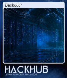 Series 1 - Card 2 of 5 - Backdoor