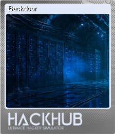 Series 1 - Card 2 of 5 - Backdoor
