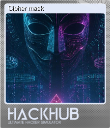 Series 1 - Card 3 of 5 - Cipher mask