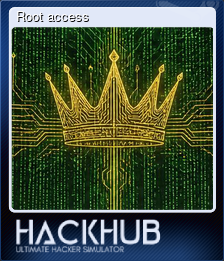 Series 1 - Card 4 of 5 - Root access