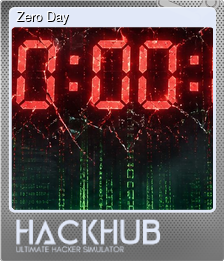 Series 1 - Card 1 of 5 - Zero Day