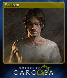 Series 1 - Card 3 of 5 - Sculptor