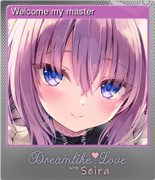 Series 1 - Card 1 of 7 - Welcome my master