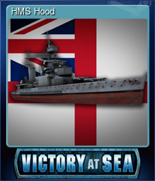 Series 1 - Card 6 of 6 - HMS Hood