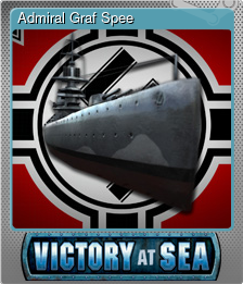 Series 1 - Card 1 of 6 - Admiral Graf Spee