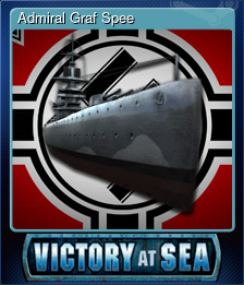 Series 1 - Card 1 of 6 - Admiral Graf Spee