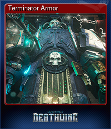 Series 1 - Card 10 of 10 - Terminator Armor