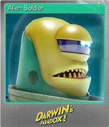 Series 1 - Card 4 of 5 - Alien Soldier