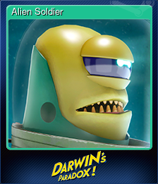 Series 1 - Card 4 of 5 - Alien Soldier