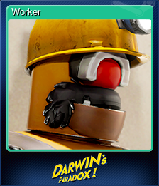 Series 1 - Card 5 of 5 - Worker