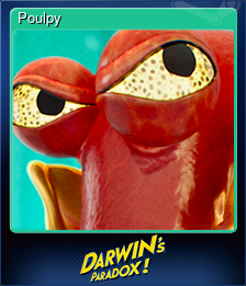 Series 1 - Card 2 of 5 - Poulpy