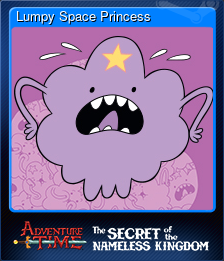 Series 1 - Card 4 of 5 - Lumpy Space Princess