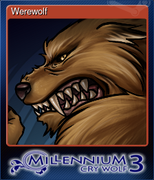 Series 1 - Card 3 of 7 - Werewolf