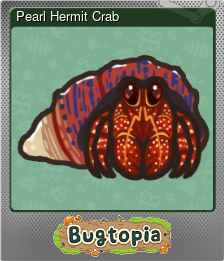 Series 1 - Card 5 of 6 - Pearl Hermit Crab