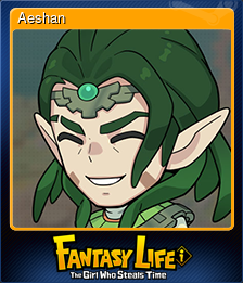 Series 1 - Card 10 of 12 - Aeshan