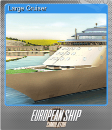 Series 1 - Card 1 of 6 - Large Cruiser