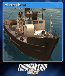 Series 1 - Card 3 of 6 - Fishing Boat
