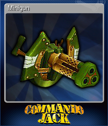 Series 1 - Card 2 of 5 - Minigun