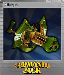 Series 1 - Card 2 of 5 - Minigun