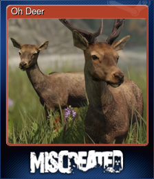 Series 1 - Card 2 of 6 - Oh Deer