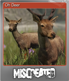 Series 1 - Card 2 of 6 - Oh Deer