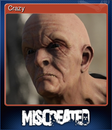 Series 1 - Card 1 of 6 - Crazy