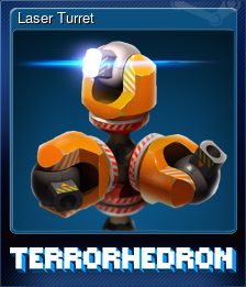 Series 1 - Card 1 of 6 - Laser Turret