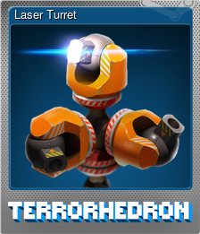 Series 1 - Card 1 of 6 - Laser Turret