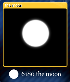 Series 1 - Card 1 of 5 - the moon