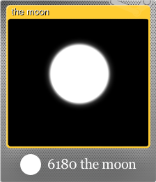 Series 1 - Card 1 of 5 - the moon