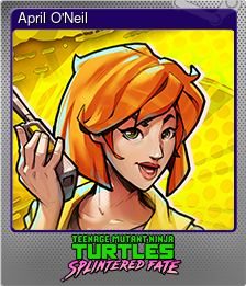 Series 1 - Card 5 of 9 - April O'Neil
