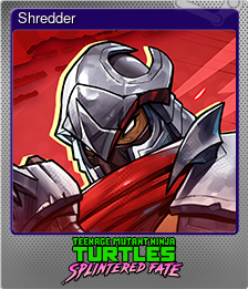 Series 1 - Card 9 of 9 - Shredder